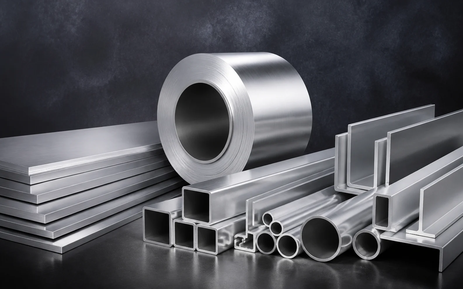Aluminium range